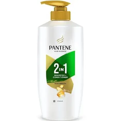Pantene 2 in 1 Silky Smooth Shampoo+Conditioner 650ml