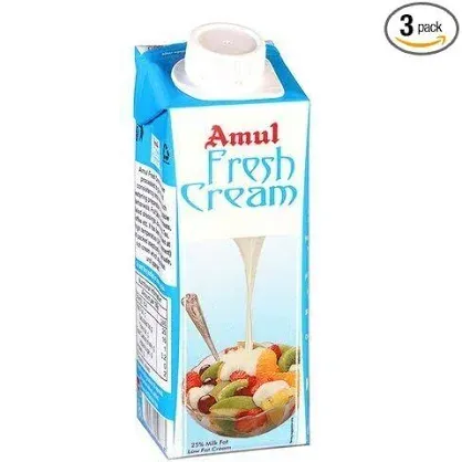 Amul Fresh cream 200ml pack