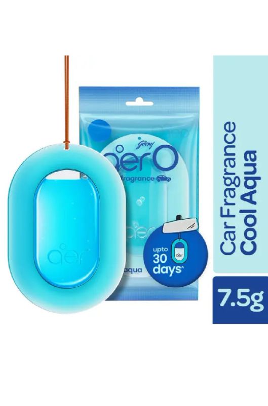 Godrej Aero Car Fragrance Cool Aqua  1pc