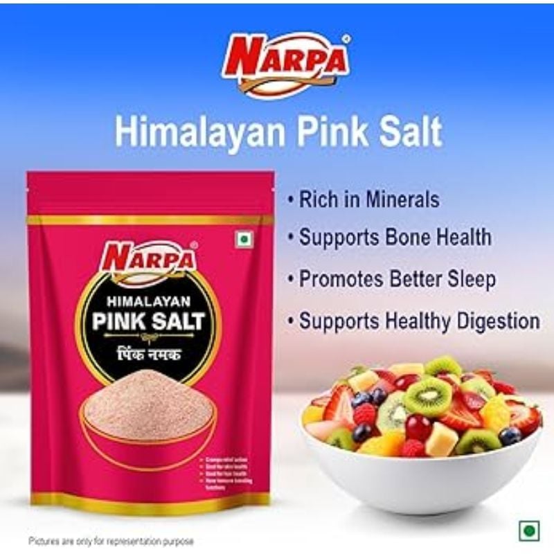 Narpa Himalayan Pink Salt 1kg pack