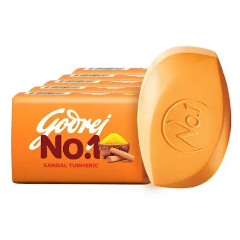 Godrej No1 soap 4+1 pack Sandal Turmeric