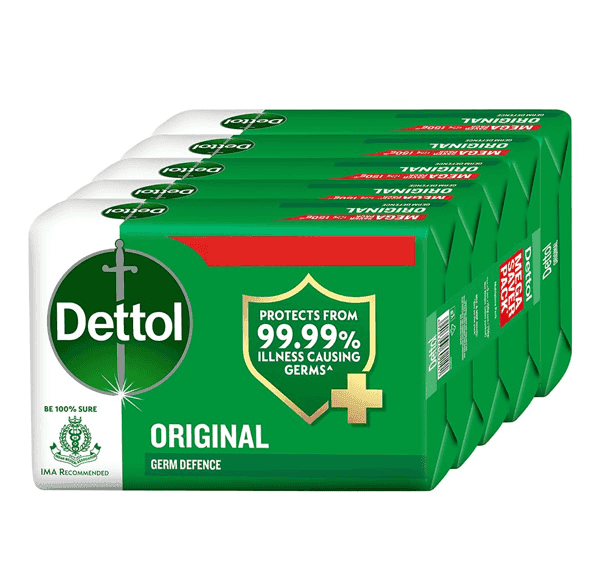 Dettol Soap pack of 4pc