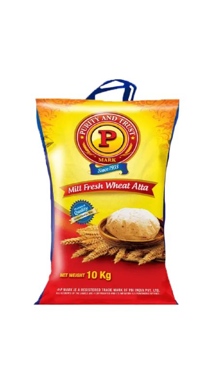 P-Mark Mill Fresh Atta 10kg bag