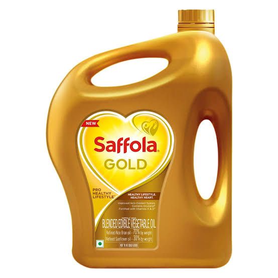 Saffola Gold refined oil 5ltr +1ltr free
