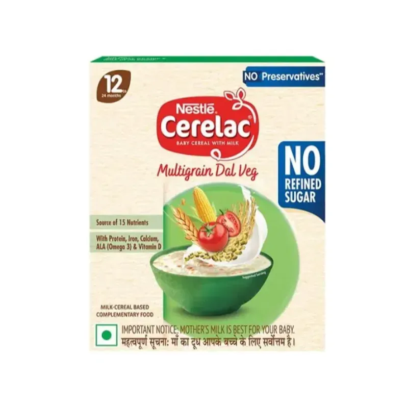 Cerelac Multigrain Dal Veg from 12-24 Months