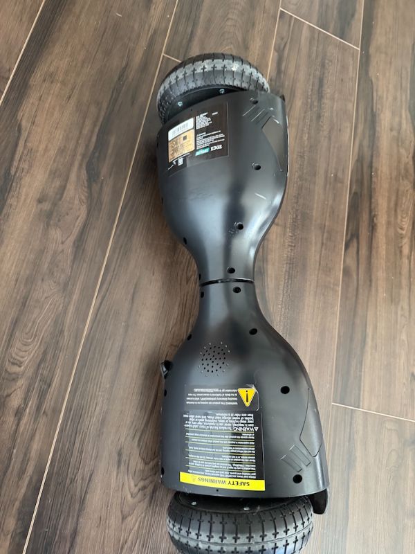 Gotrax Edge Hoverboard – 6.5" LED Wheels, Dual 200W Motors, UL2272 Certified (Like New)