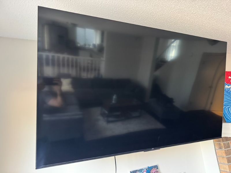 TCL 65" S Class 4K UHD Smart TV – Google TV, Dolby Vision/Atmos, Wall Mount & Box (Like New)