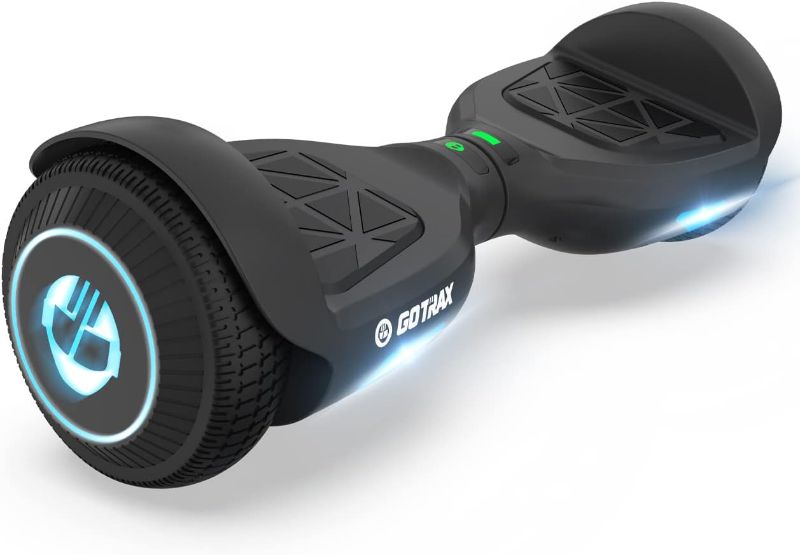 Gotrax Edge Hoverboard – 6.5" LED Wheels, Dual 200W Motors, UL2272 Certified (Like New)