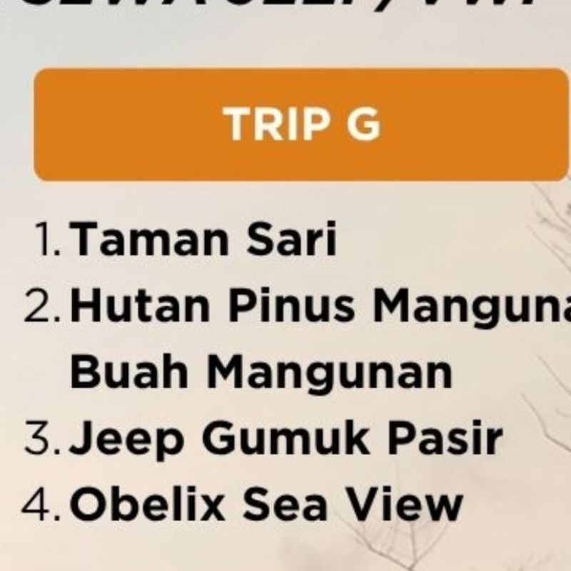 Trip G