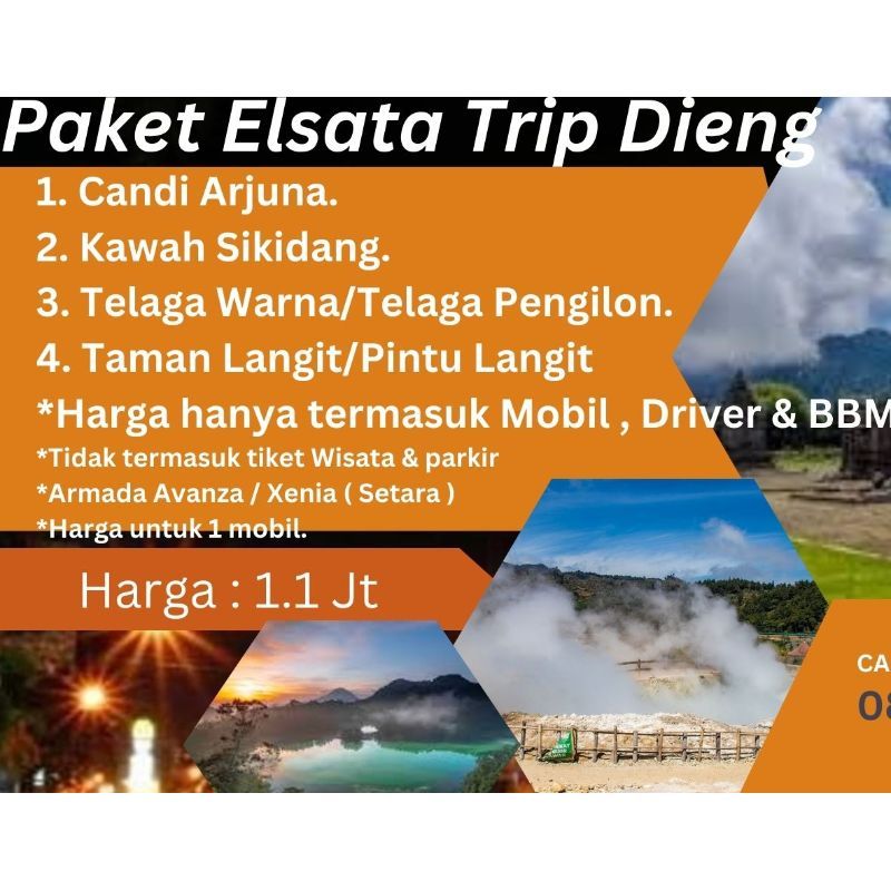 Paket Elsata 
DIENG