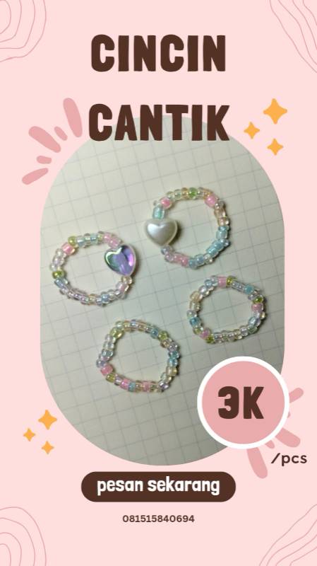 Ring Beads Pelangi