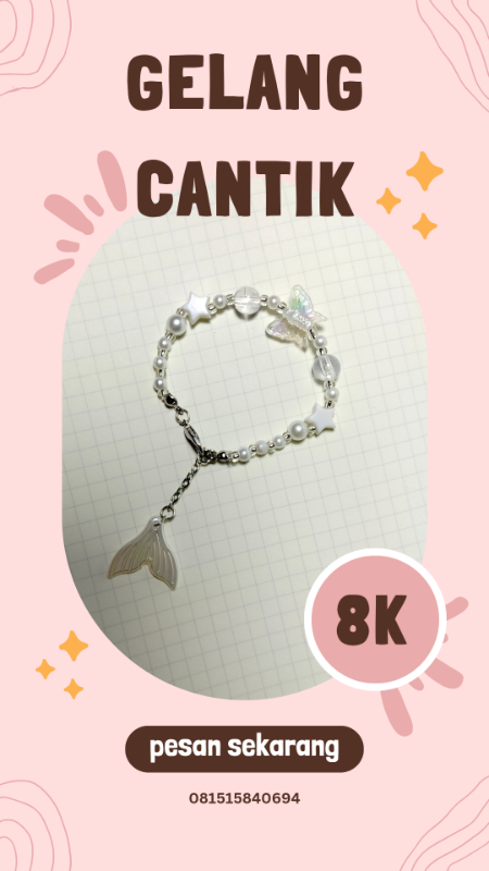Bracelet Beads Ekor Duyung
