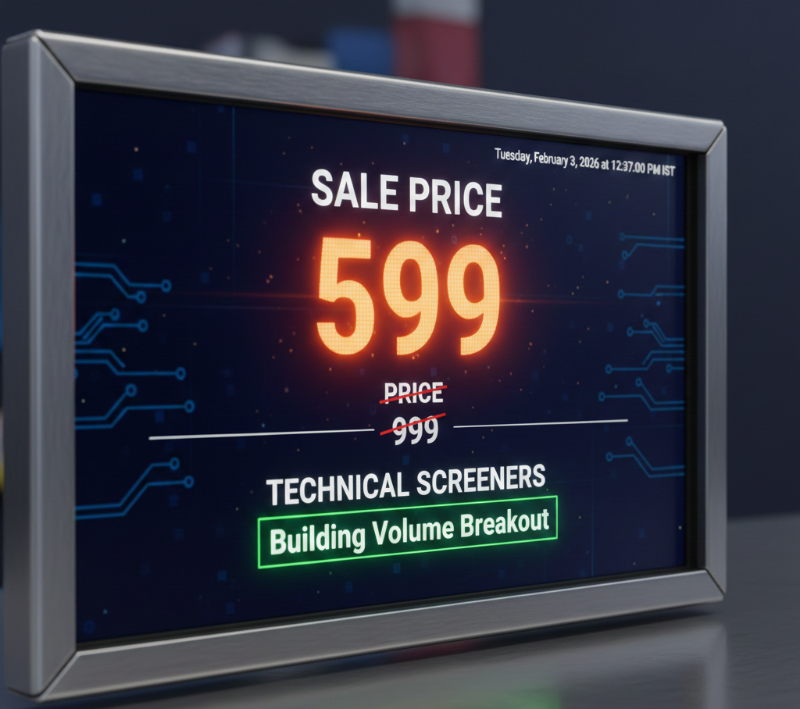 Technical Screeners-Building Volume Breakout