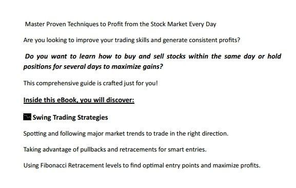 Swing Trading Strategies