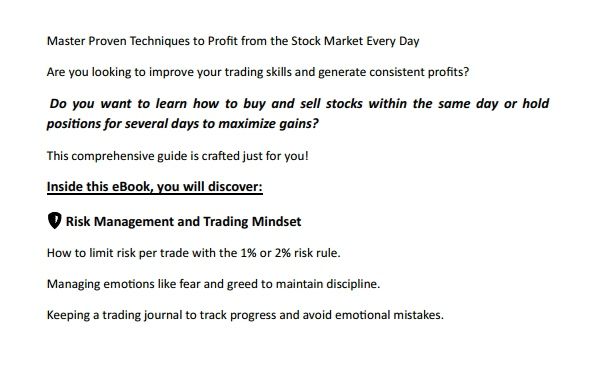Risk Management and Trading Mindset