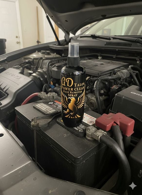 AD talon power clean rust remover spray