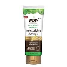 WOW (Aloe Vera+Vitamin E) Moisturising Face Wash 100 ml