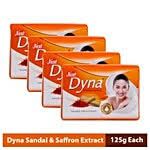 Dyna Sandol & Saffron Soap 4x125