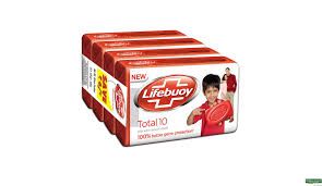 Lifebuoy Soap(pack of 4)4x75gm