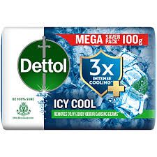 DETTOL Icy Cool 4x100g