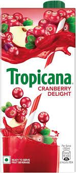 TROPICANA CRANBERRY DELIGHT 1 LITRE