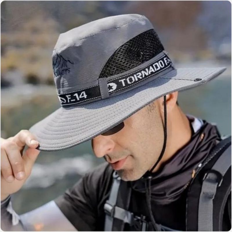 de pêcheur imperméable, chapeau de soleil d'extérieur à séchage rapide pour hommes et femmes, chapeau
