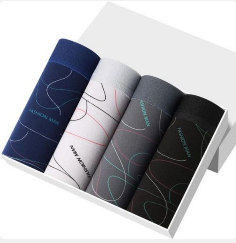 Kepokasn Lot De 4 Boxers Classiques Pour Hommes