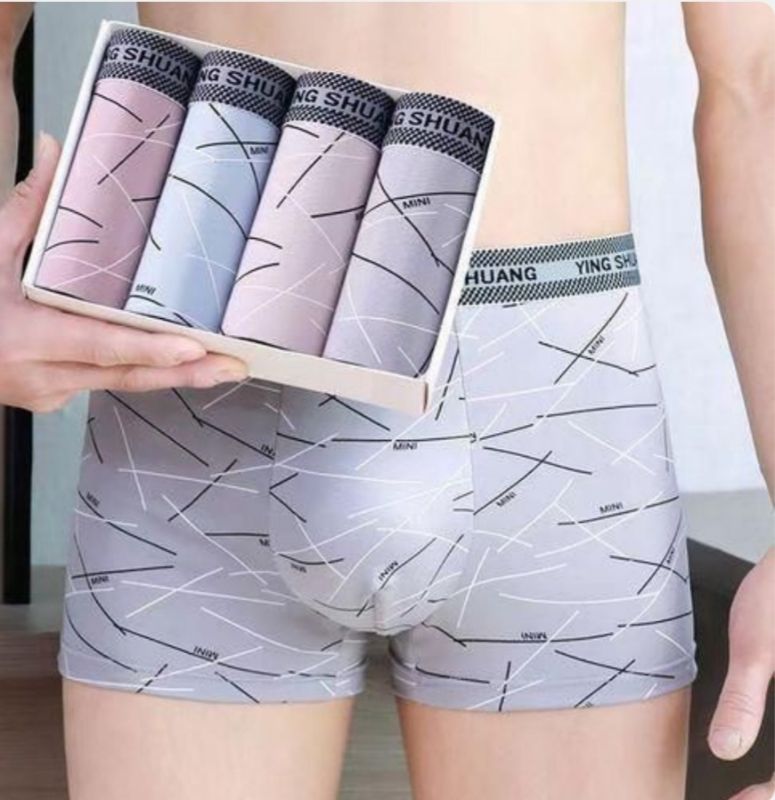 Banagat Lot De 4 Culottes Confortables Pour Homme Multicolore