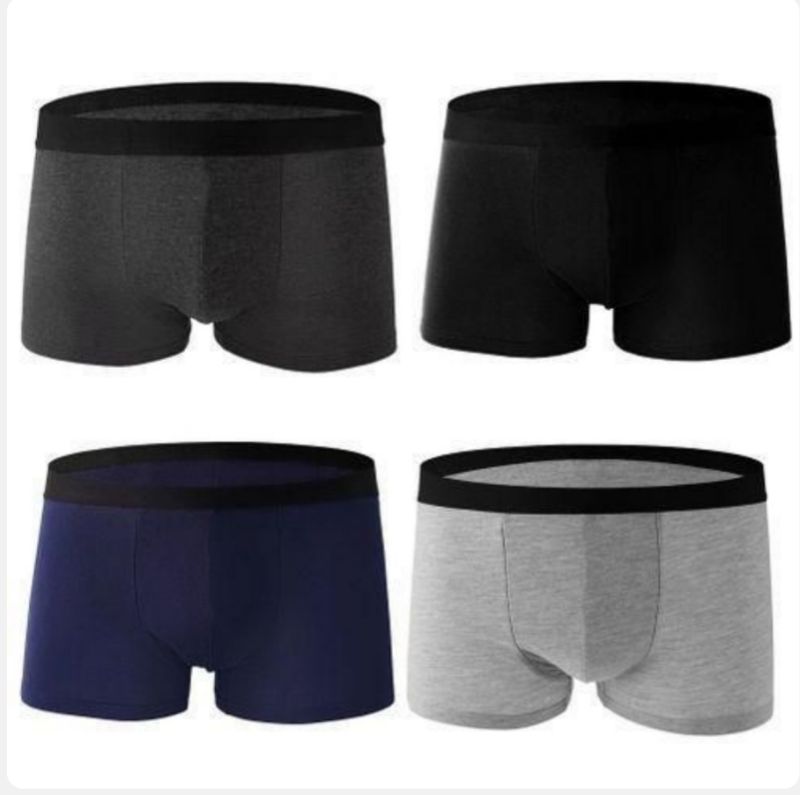 Lot de 4 boxers pour hommes confortables et doux