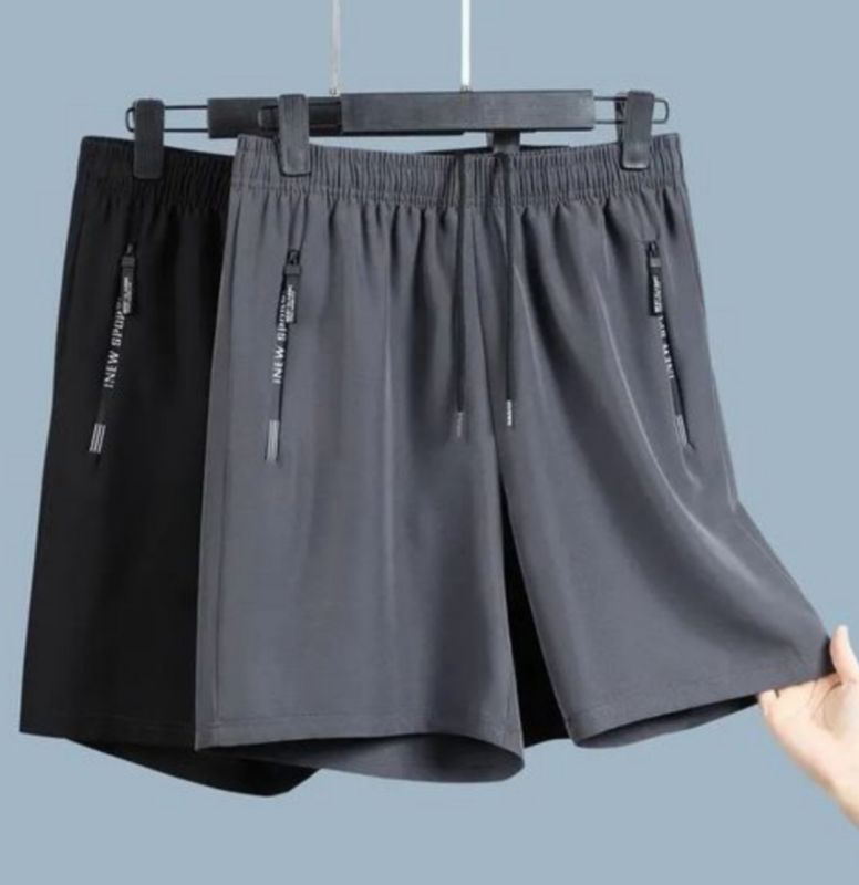 2PCS Short De Sport Ample Et Confortable Pour Homme