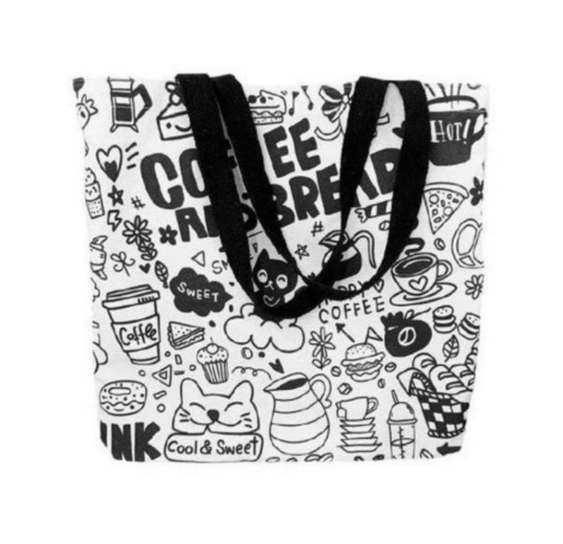 SXCHEN Sacs Pour Femmes, Sacs À Bandoulière, Sac En Toile De Grande Capacité Pour Femmes, Sac À Bandoulière Polyvalent De Style Forêt, Sac De Transport, Sac De Classe Pour Étudiant, Sac Portable, Sac À Bandoulière