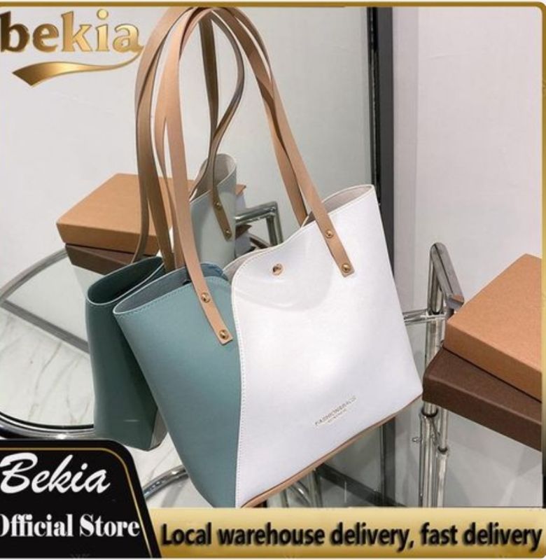 Bekia Sac à main BEKIA, petite taille pour dames, adapté pour le travail et les rendez-vous