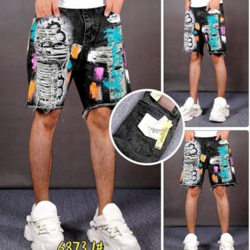 Culotte Jeans Homme - multicolore