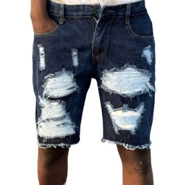 Culotte Jeans - Bleu