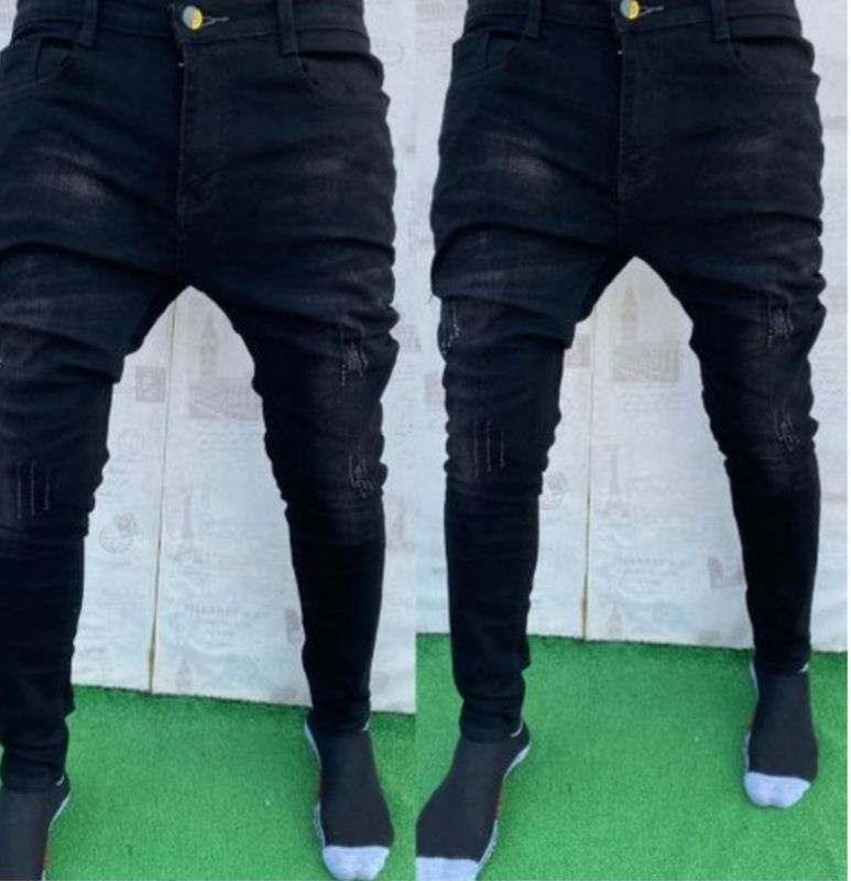 Pantalon Jeans Pour Homme - Noir