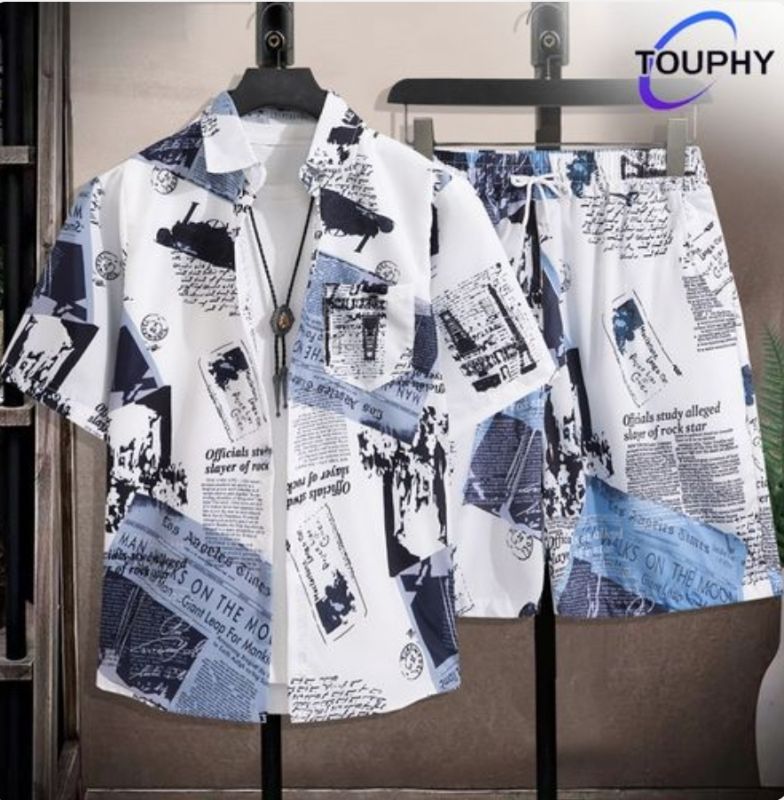 TOUPHY T-Shirts Et Shorts Pour Hommes