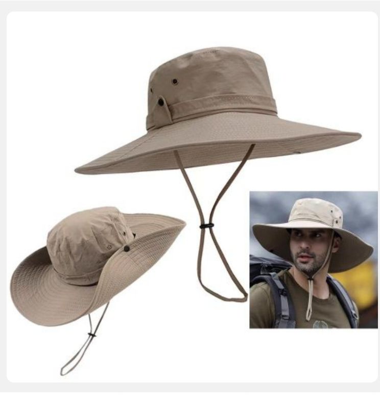 Aprillan Chapeau de seau Hommes Pêche en plein air Chapeaux de randonnée