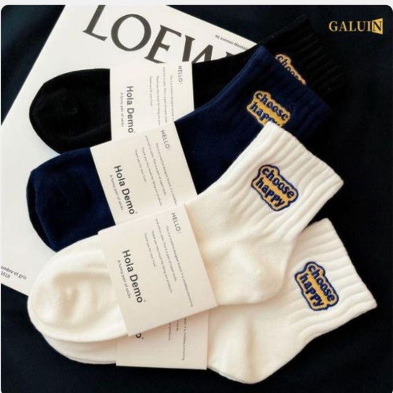 4 paires de chaussettes longues décontractées respirantes unisexes pour hommes multicolores