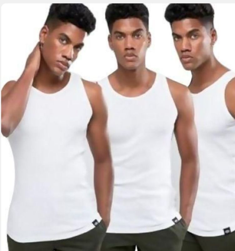 Delux Lot De 3 Débardeurs Homme - Blanc