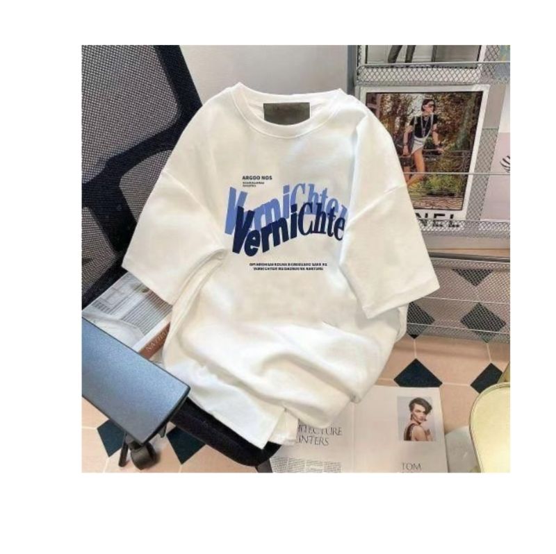 2 Dou-color T-shirt à manches courtes et à la mode pour hommes 2-en-1