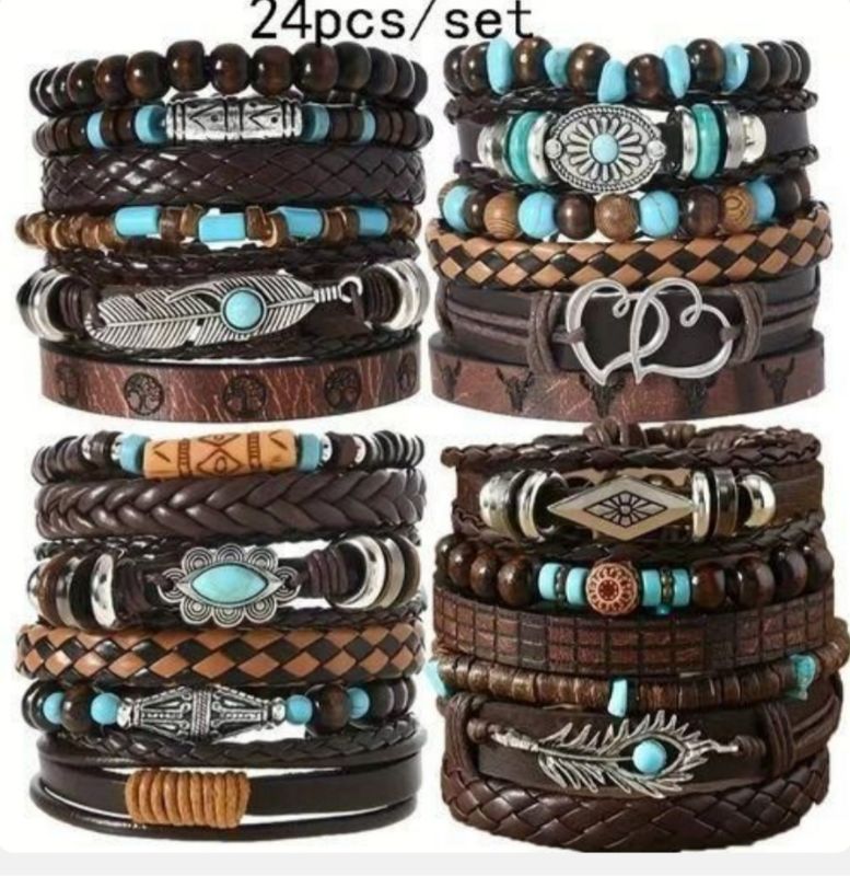 Ensemble 24 Bracelets