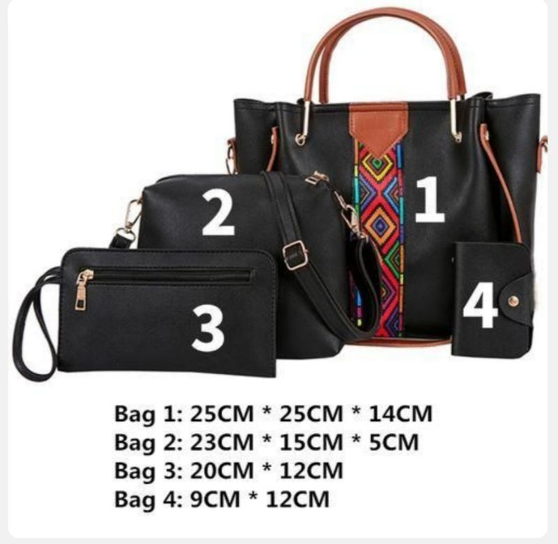 Mateamoda Mateamoda 4 PCS Sacs à Main Pour Femmes