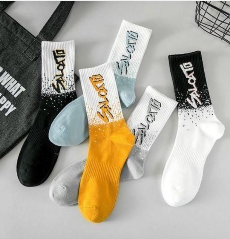 SXCHEN 5 Paires Chaussettes Sport Pour Hommes