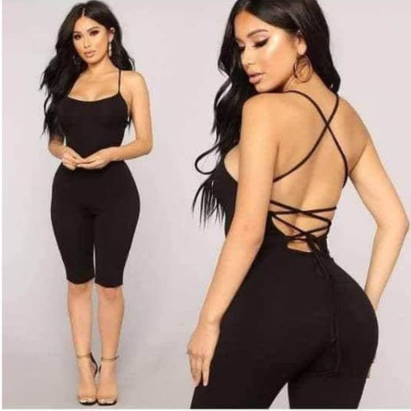 Combinaison Culotte Sexy - Noire