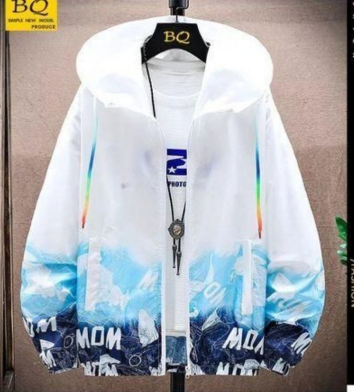 Veste De Protection Solaire à La Mode Pour Hommes, Veste Fine à Manches Longues