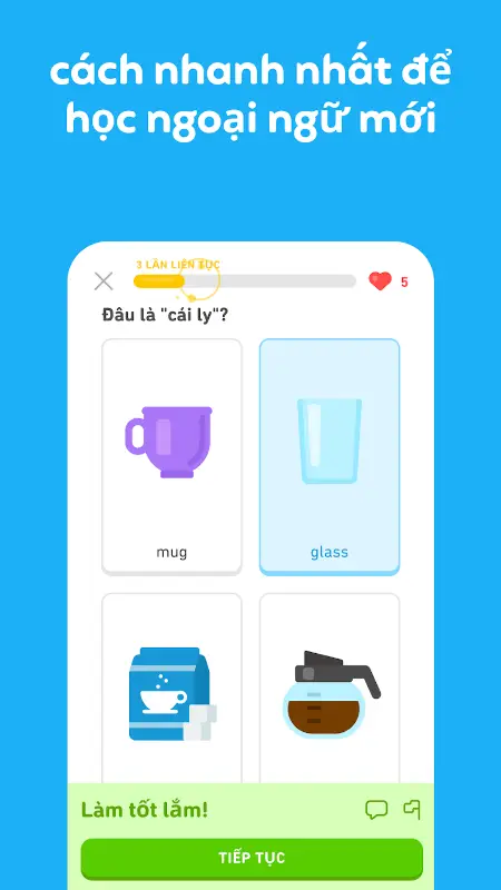 Tài khoản học ngoại ngữ Duolingo Super