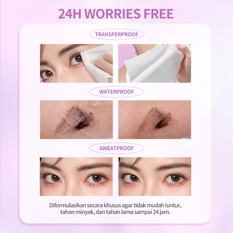 BNB barenbliss Roll To Volume & Roll To High Mascara 8g Maskara Tahan 24 Jam