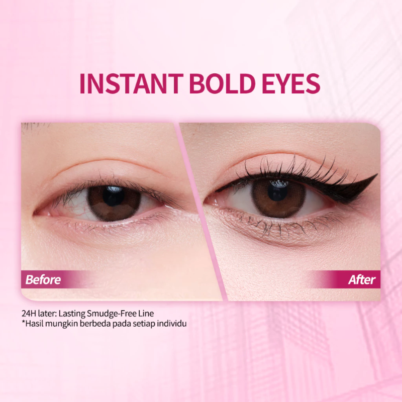 BNB barenbliss Black Eclipse Eyeliner 48H Tahan Lama Waterproof & Smudge-Proof