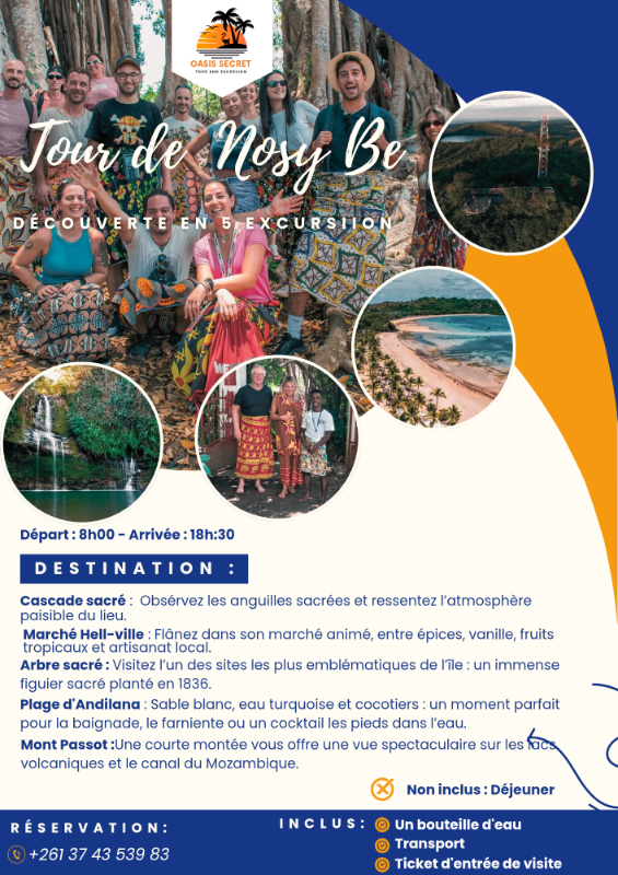 Nosy Be discover Tour