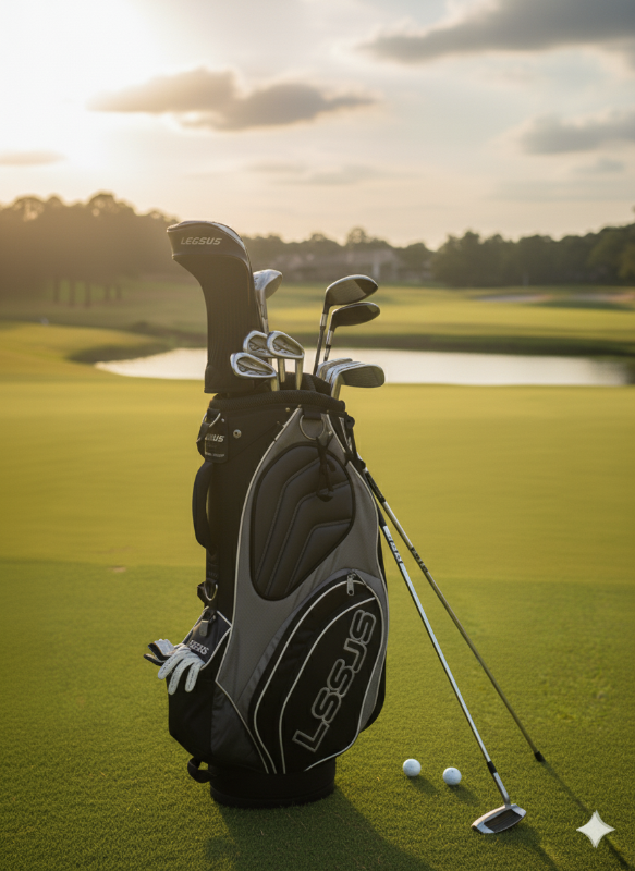 GOLF BAG WITH COMPLETE SET